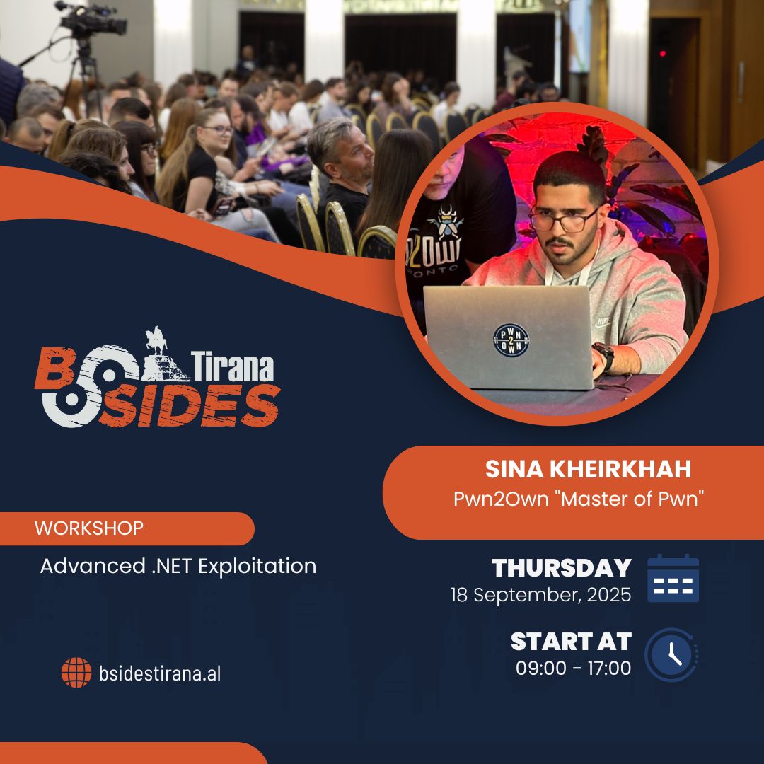  Advanced .NET Exploitation Workshop (BSides Tirana 2025)
